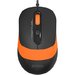 Mouse A4TECH PC sau NB - FM10 Orange